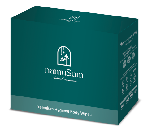 나무숨 트리미엄 위생 바디 물티슈(namuSum Treemium Hygiene Body Wipes)