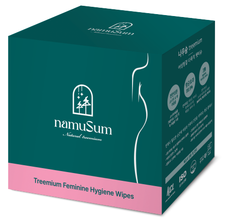 나무숨 트리미엄 여성 청결 티슈(namuSum Treemium Hygiene Wipes)