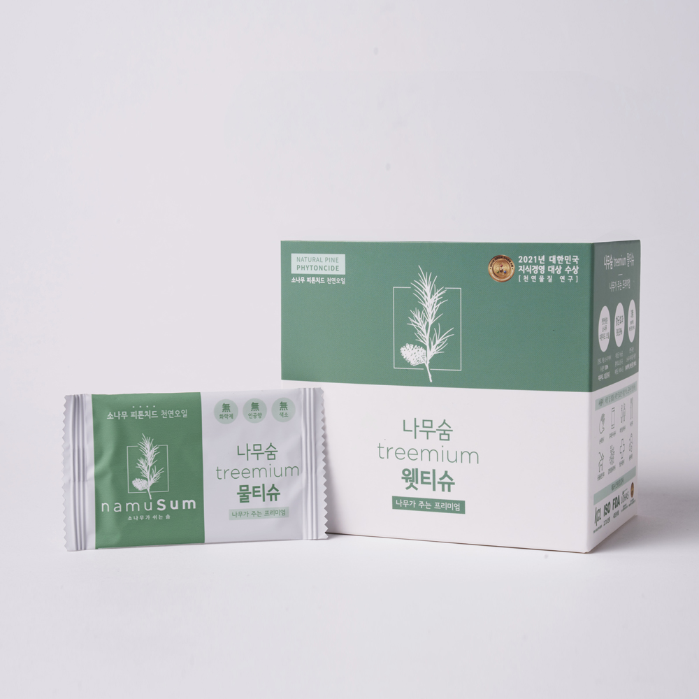 나무숨 트리미엄 위생 물티슈(namuSum Treemium Hygiene Wipes) [100P] 