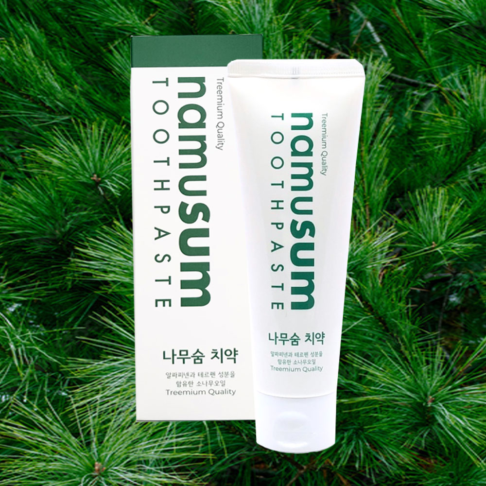 나무숨 홍송오일 피톤치드 치약(namusum Red Pine Oil Phytoncide Toothpaste) [120g]